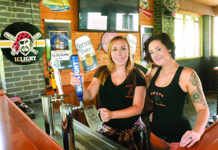 Chapz Bar & Grill Features Outdoor Bar and Patio